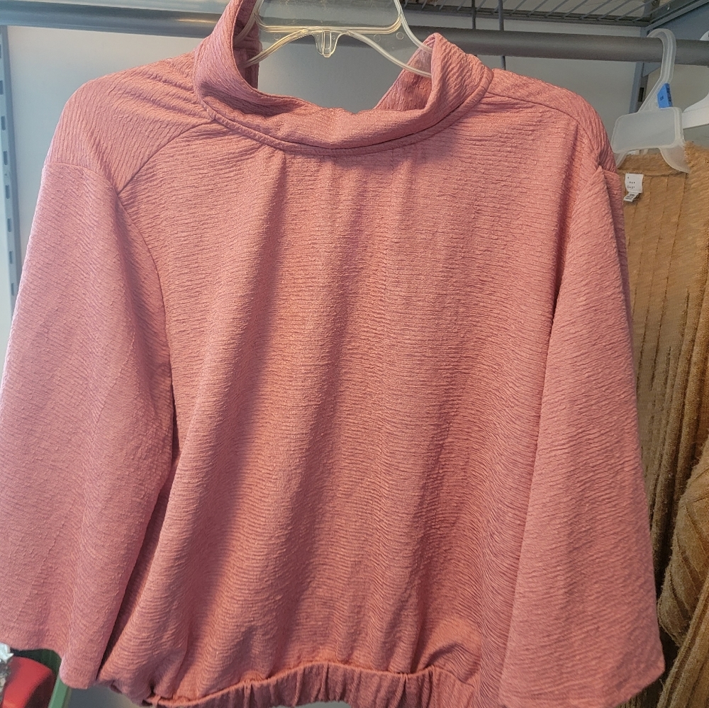 Pink Crop Top